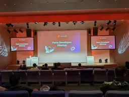Auditorium before the start: Postman Agents & APIs Paris Developer Meetup